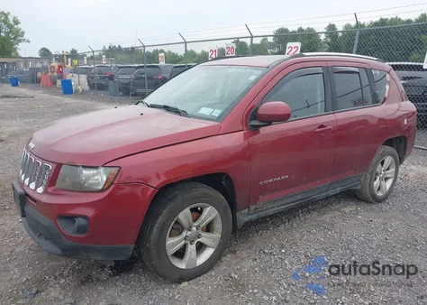 2014 Jeep Compass Latitude из США, поврежденный, VIN 1C4NJCEAXED536427